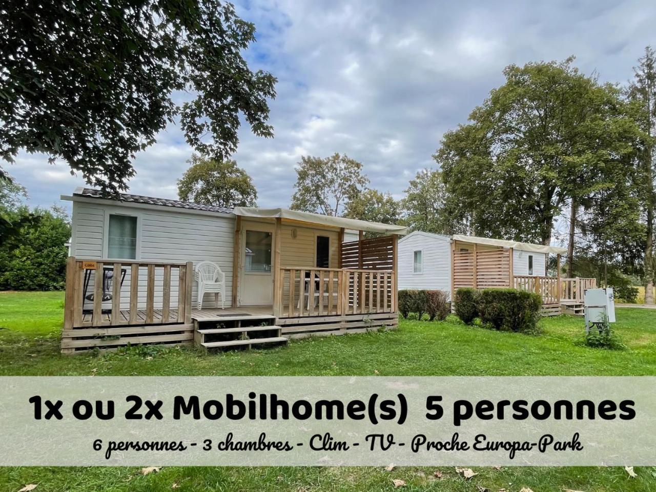 Chez Philippe Et Sylvie - 2 Bungalows Pour 5 Proche Europa-Park Boofzheim Εξωτερικό φωτογραφία